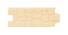 Фасадная панель GL Крупный камень Classic бежевый