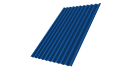 Профнастил С21R 0,7 PE RAL 5005 сигнальный синий