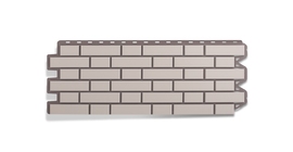 Панель Кирпич клинкерный Белый 1,13*0,42 м. (уп-ка 10 шт.)