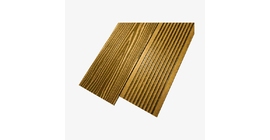 Террасная доска ДПК полнотелая UnoDeck Solid 152×20 мм орех 4м