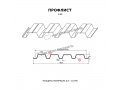 Профнастил Н60 x 845 A PURMAN 20 6005 0,5 мм