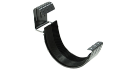 Соединитель желоба GL PE 125 мм RAL 7024 мокрый асфальт