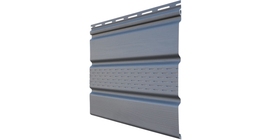 Софит Classic GL частично перфорированный серый графит (3,0м)