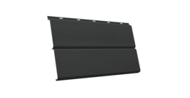 ЭкоБрус 3D 0,345 GL 0.45 Drap TX с пленкой RAL 7016 антрацитово-серый