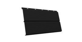 ЭкоБрус 0,345 Gofr 0.45 Drap TX RAL 9005 черный