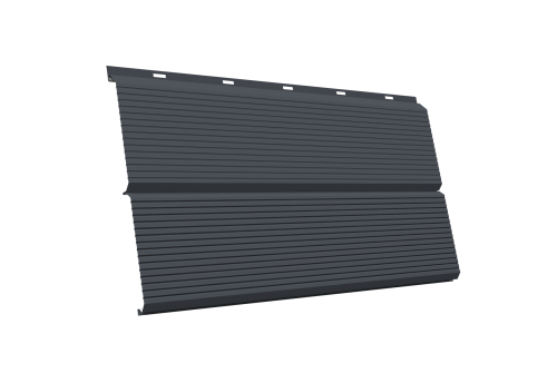 ЭкоБрус 0,345 Gofr 0.5 Drap TX RAL 7024 мокрый асфальт