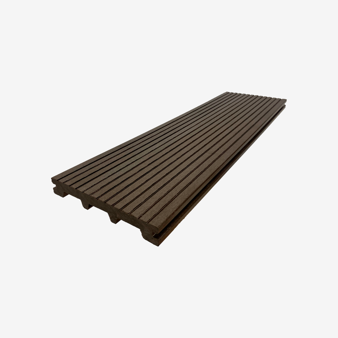 Террасная доска ДПК полнотелая UnoDeck TITANIO 150×21 мм Венге 4 м