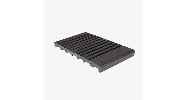 Ступень UnoDeck полнотелая Scala 342×23 мм, 3 м, цвет Графит