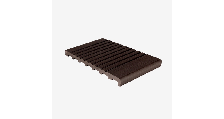 Ступень UnoDeck полнотелая Scala 342×23 мм, 4 м, цвет Венге