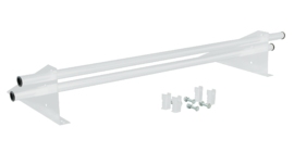 Снегозадержатель трубчатый для фальцевой кровли Optima RAL 9003 1м