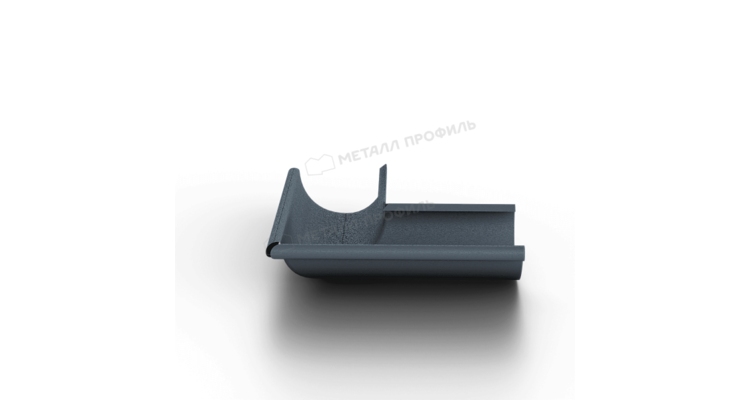 Угол желоба наружный Металл Профиль Foramina Freeze D125 Grey