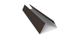 Планка стыковочная составная нижняя 0,45 Drap TX RR 32 темно-коричневый (2м)