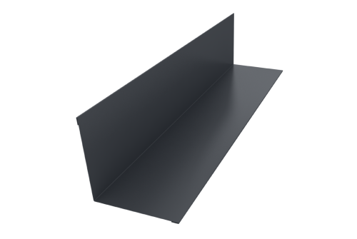 Угол внутренний 110х110 0,5 Drap TX RAL 7024 мокрый асфальт (3м)