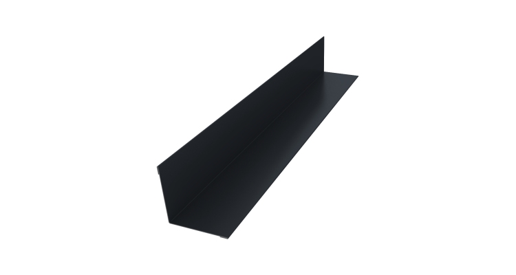 Угол внутренний 30х30 0,45 Drap RAL 7024 мокрый асфальт (3м)