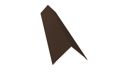 Угол внешний 110x110 0,5 Drap TX RAL 8017 шоколад (3м)