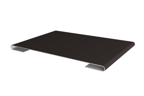 Планка стыковочная 0,45 Drap TX RR 32 темно-коричневый (2м)