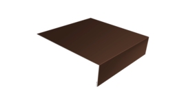 Планка лобовая/околооконная простая 190х50 0,45 Drap ST RAL 8017 шоколад (2м)