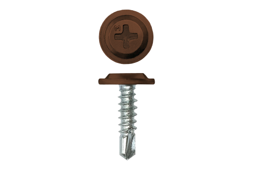 Саморез ПШС Daxmer Pro 4,2х16 (1000 шт) шлиц PH2 RAL 8003