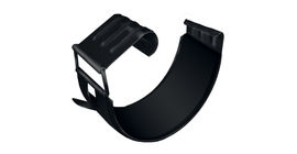 Соединитель желоба GL PE Matt 125 мм RAL 9005 черный