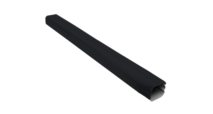 Труба прямоугольная Vortex Matt 1м RAL 7024